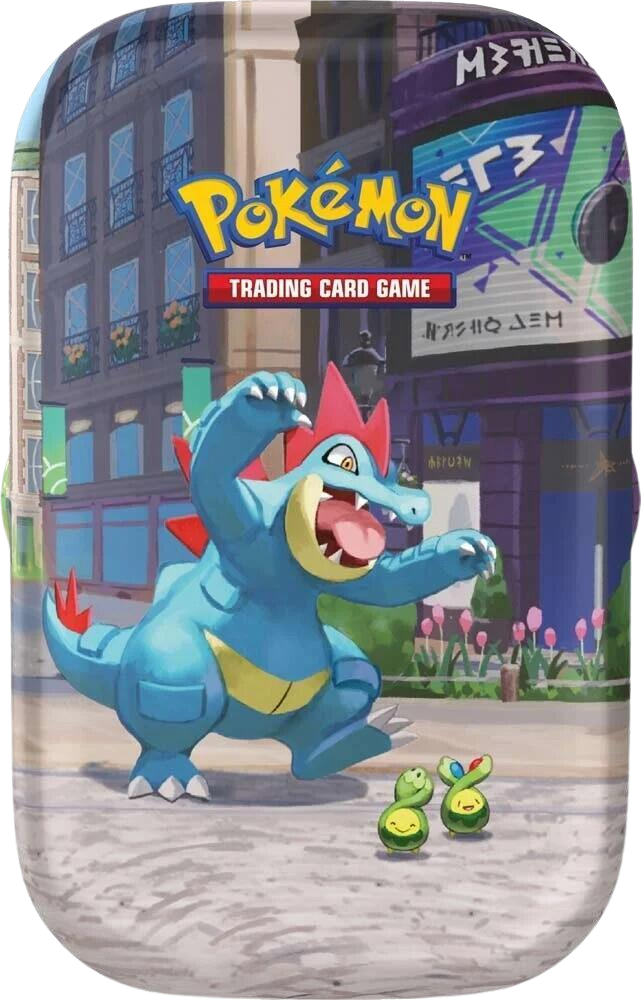 Lumiose City Mini Tin (Feraligatr & Budew) – Dark Rarity Collectibles