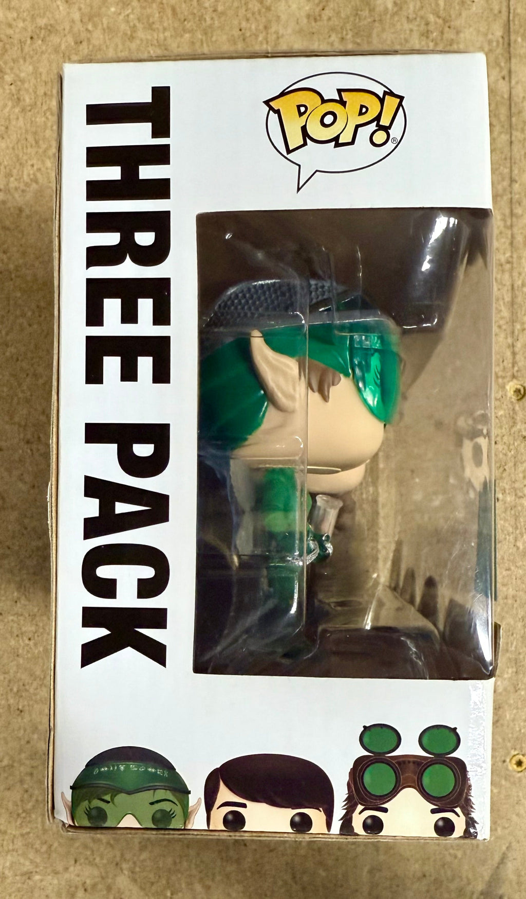 Funko Pop! Disney Holly Short Artemis Fowl & Mulch Diggems 3-Pack Vaulted 2019 Exclusive