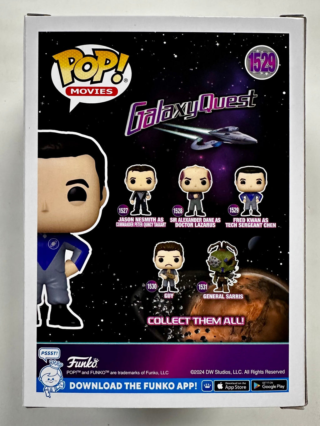Funko Pop! Movies Fred Kwan As Tech Sergeant Chen #1529 Galaxy Quest 2023