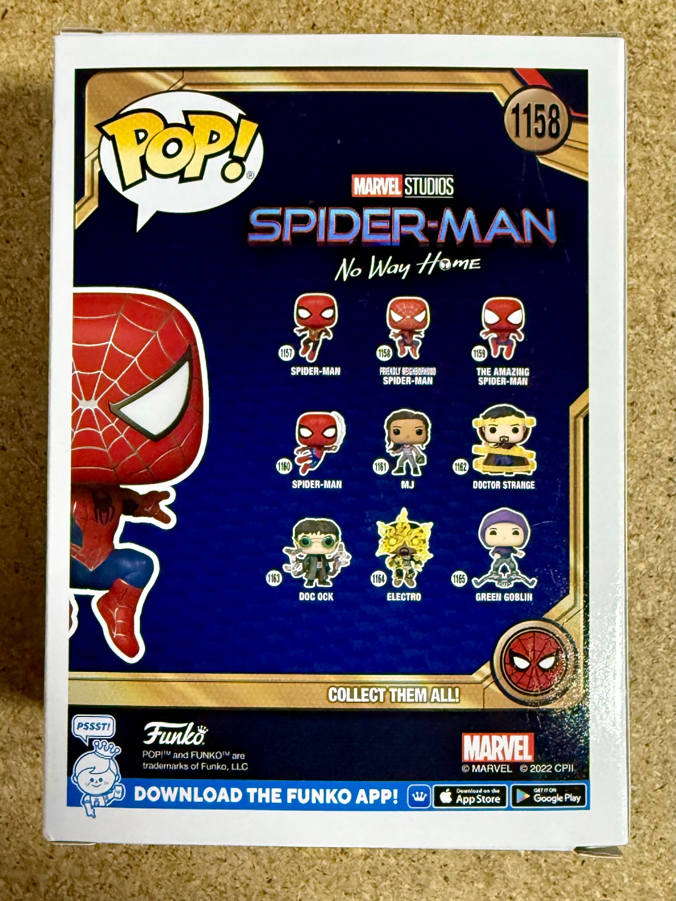 Josey Scott Of Saliva “Hero” Signed Spider-Man Funko Pop #1158 With JSA COA