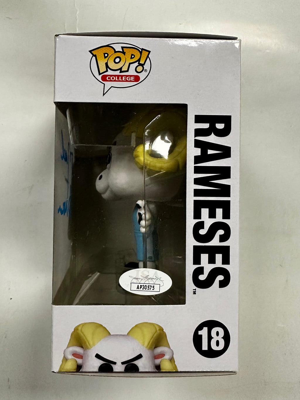 coach-mack-brown-signed-ncaa-ramses-18-unc-north-carolina-tar-heels-funko-pop-with-jsa-coa