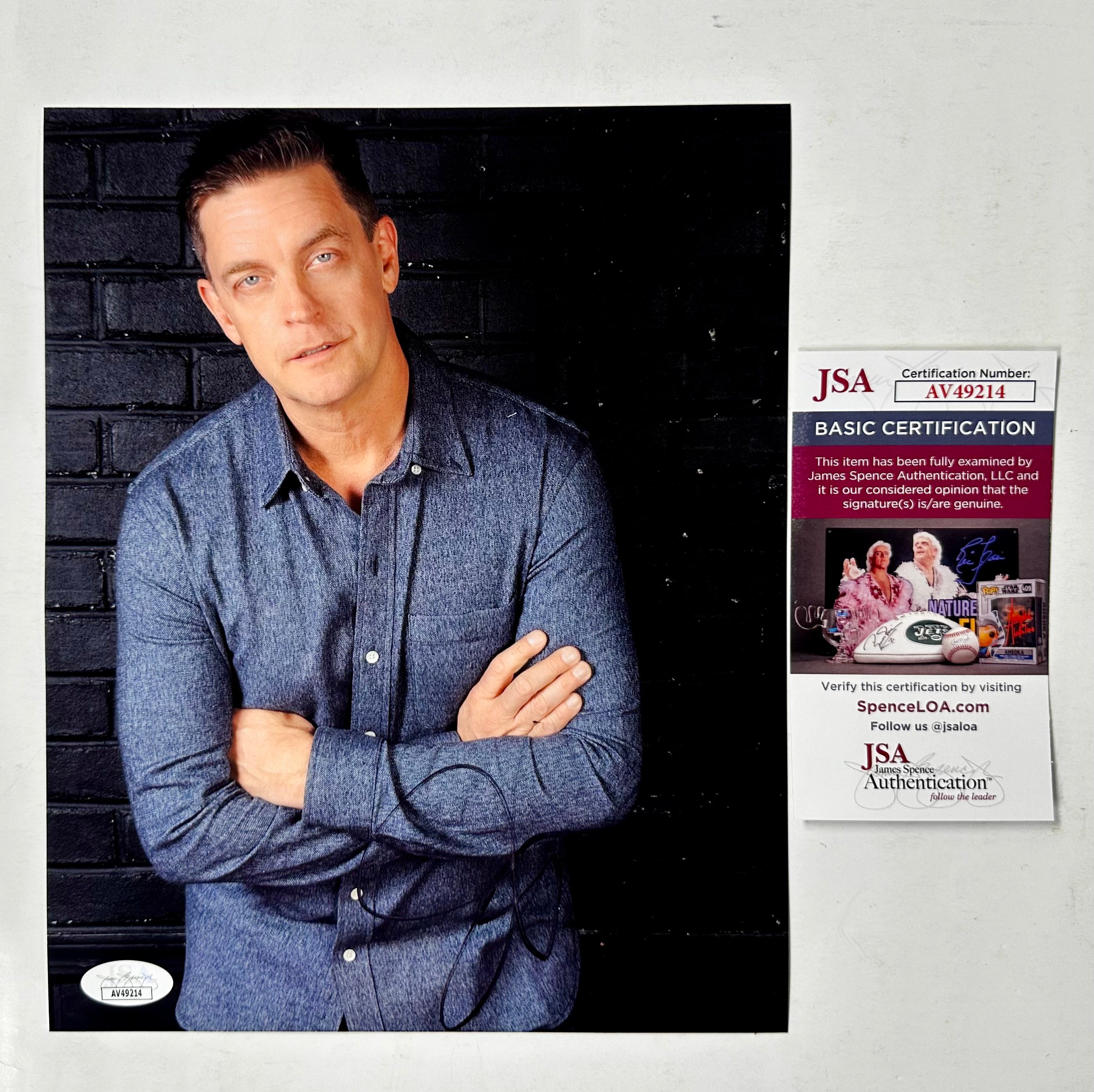 Jim Breuer Signed Stand Up Comedian 8x10 Photo With JSA COA