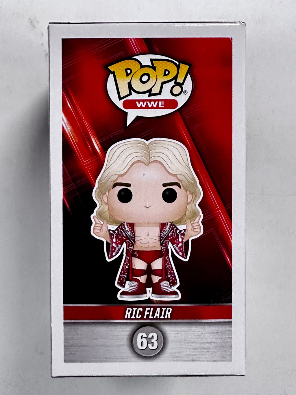 Ric Flair Signed WWE Wrestling 16X Champion Vaulted Funko Pop! With JSA COA