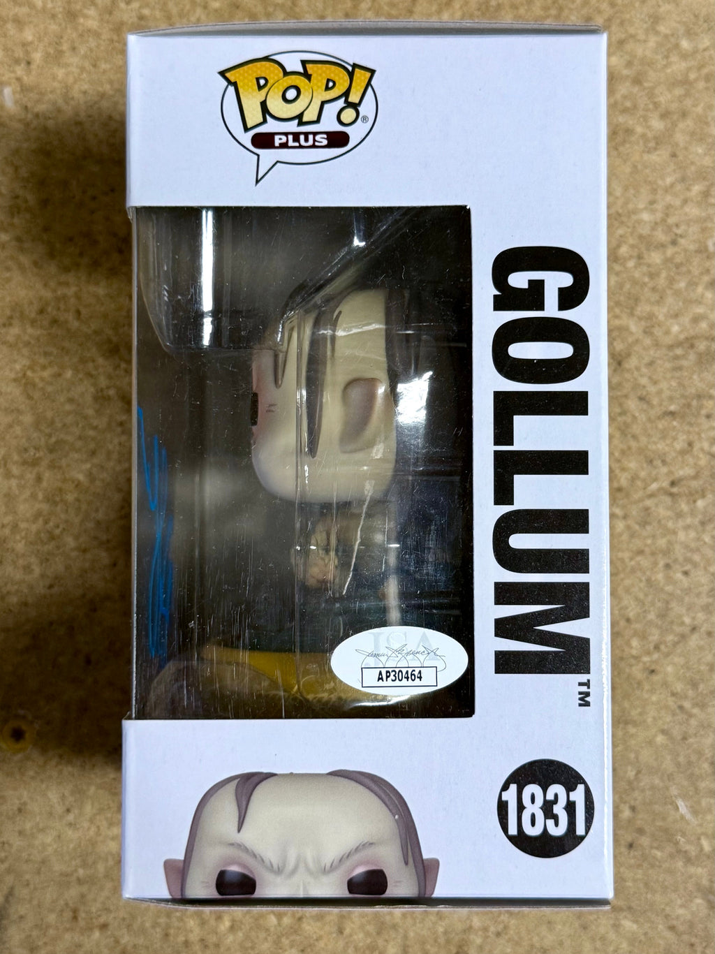 andy-serkis-signed-gollum-lord-of-the-rings-2025-funko-pop-1831-with-jsa-coa