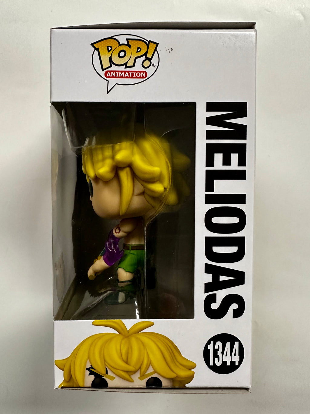 Funko Pop! Animation Meliodas (Demon Mode) #1344 Seven Deadly Sins 2023 PX Preview Exclusive