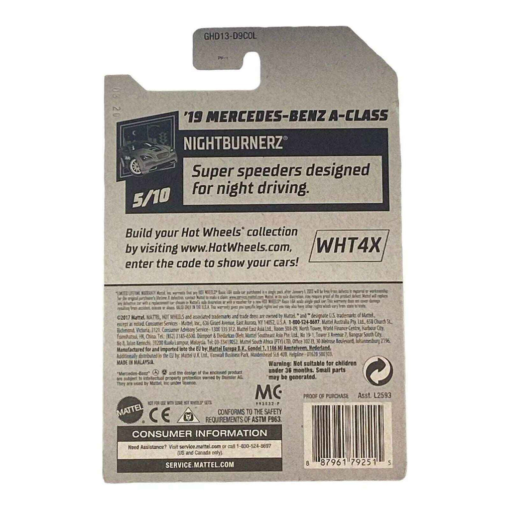 Hot Wheels '19 Mercedes-Benz A-Class - Nightburnerz Series 5/10