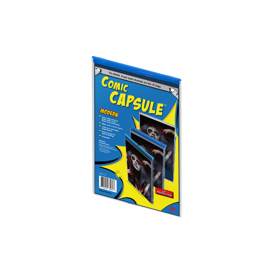 Blue Modern Size ComicCapsule