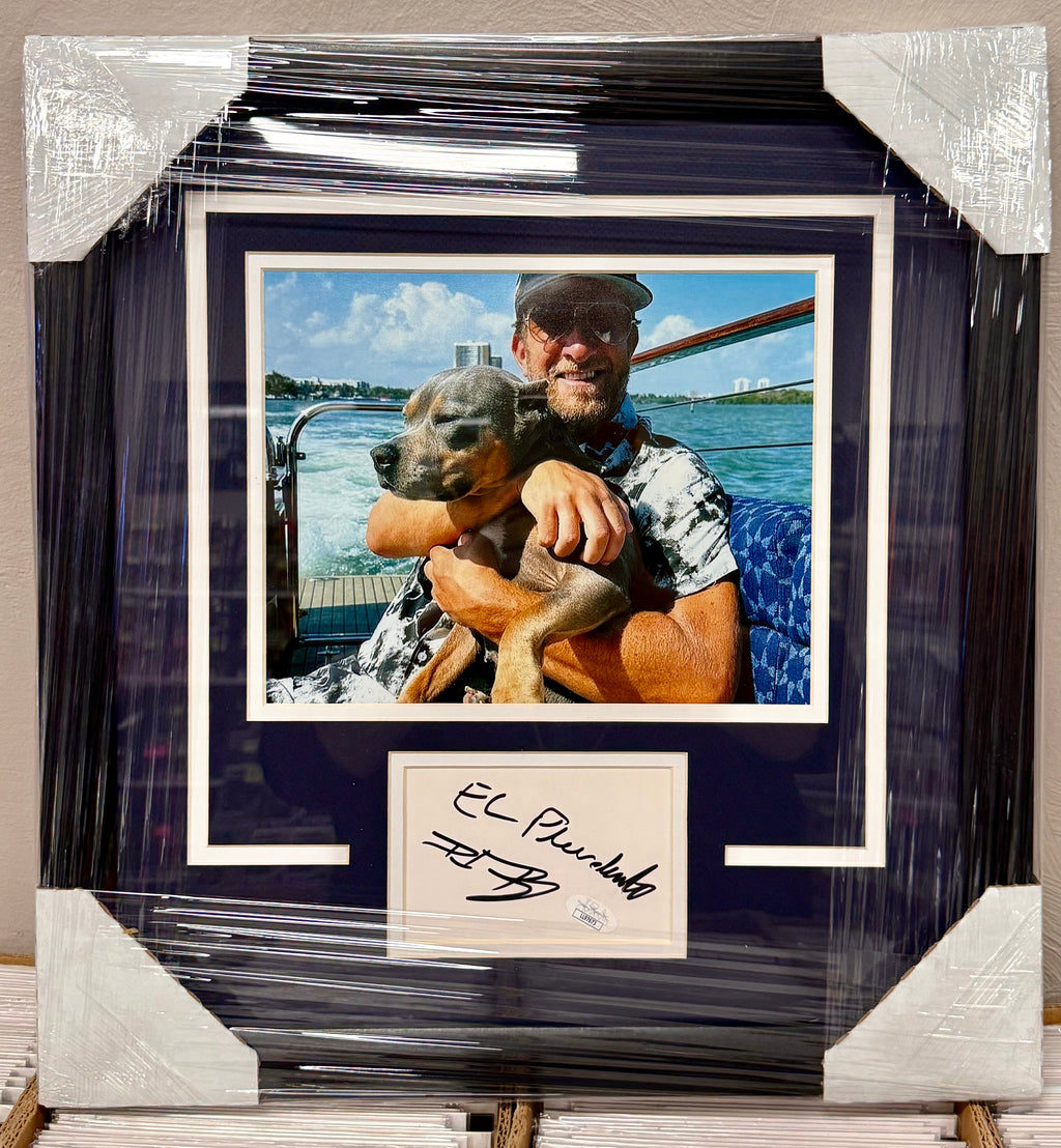 barstool-dave-portnoy-miss-peaches-framed-signed-cut-8x10-photo-with-jsa-coa