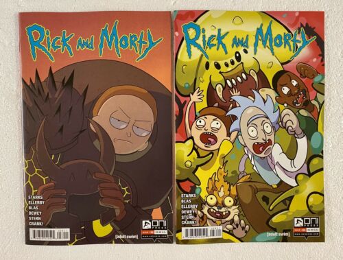 Rick And Morty #56 Cover A Ellerby And B Allen-Mcdowell Set Of 2 Oni Press