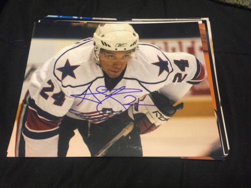 anthony-stewart-signed-rochester-americans-8x10-photo-los-angeles-kings-proof
