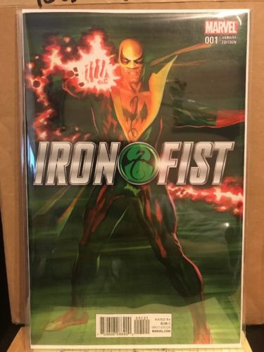 IRON FIST #1 1:50 ALEX ROSS VARIANT Marvel Comics 2017