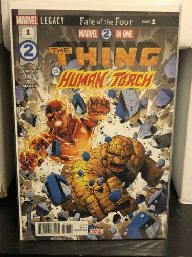 Marvel 2 In One The Thing And The Human Torch #1 2018 Marvel Comics