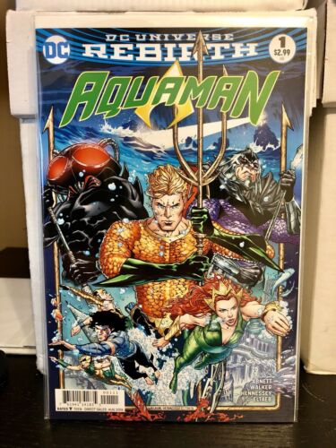 aquaman-1-andrew-hennessy-cover-dc-rebirth-comic-book-first-print-nm