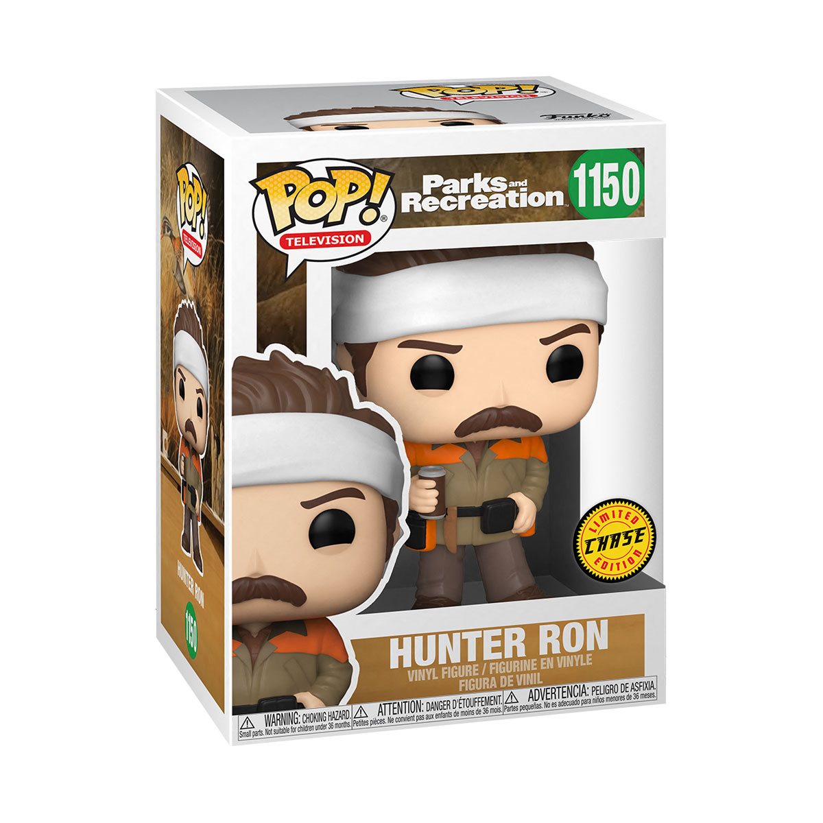 POP! TV: Parks and Recreation - Hunter Ron Swanson (Chase Bundle)