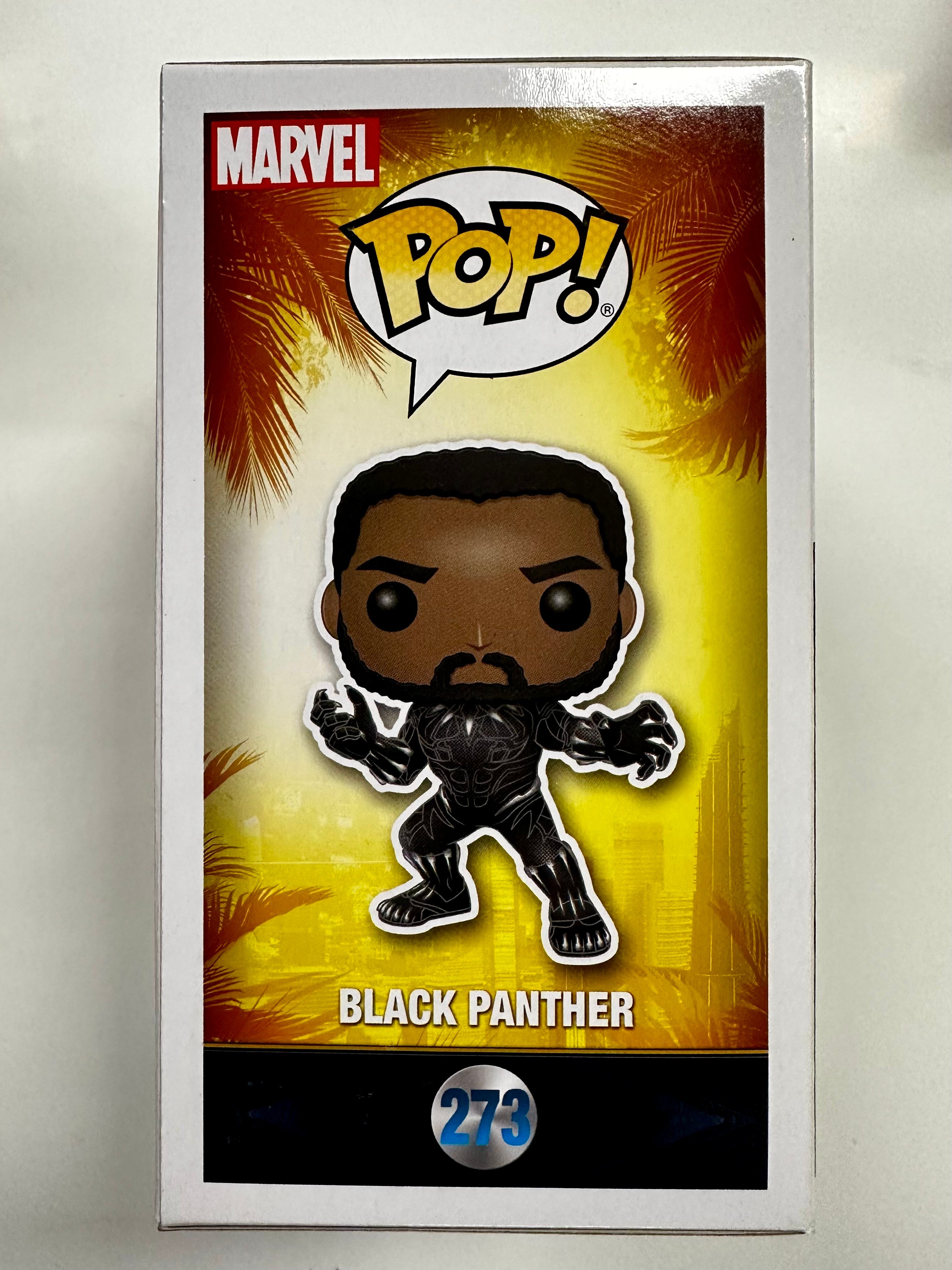 Funko Pop Marvel Masked Black Panther Chase #273 MCU Black Panther 2017 Vaulted