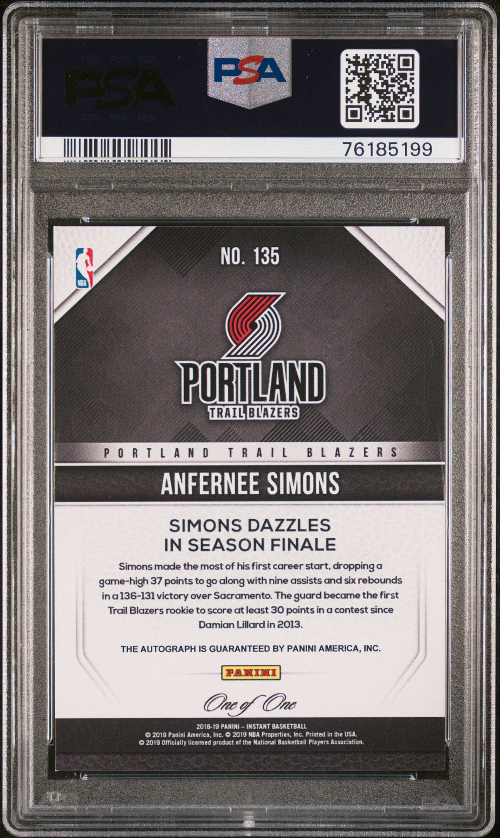 2018-panini-instant-135-anfernee-simons-autograph-black-1-1-psa-8
