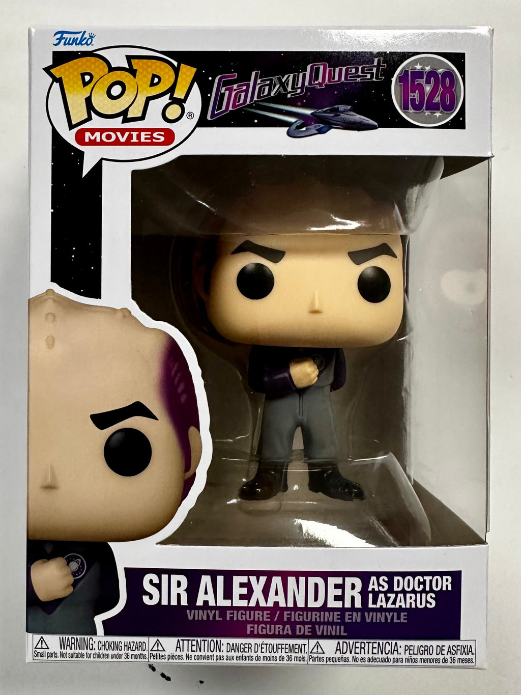 Funko Pop! Movies Sir Alexander As Doctor Lazarus #1528 Galaxy Quest 2023