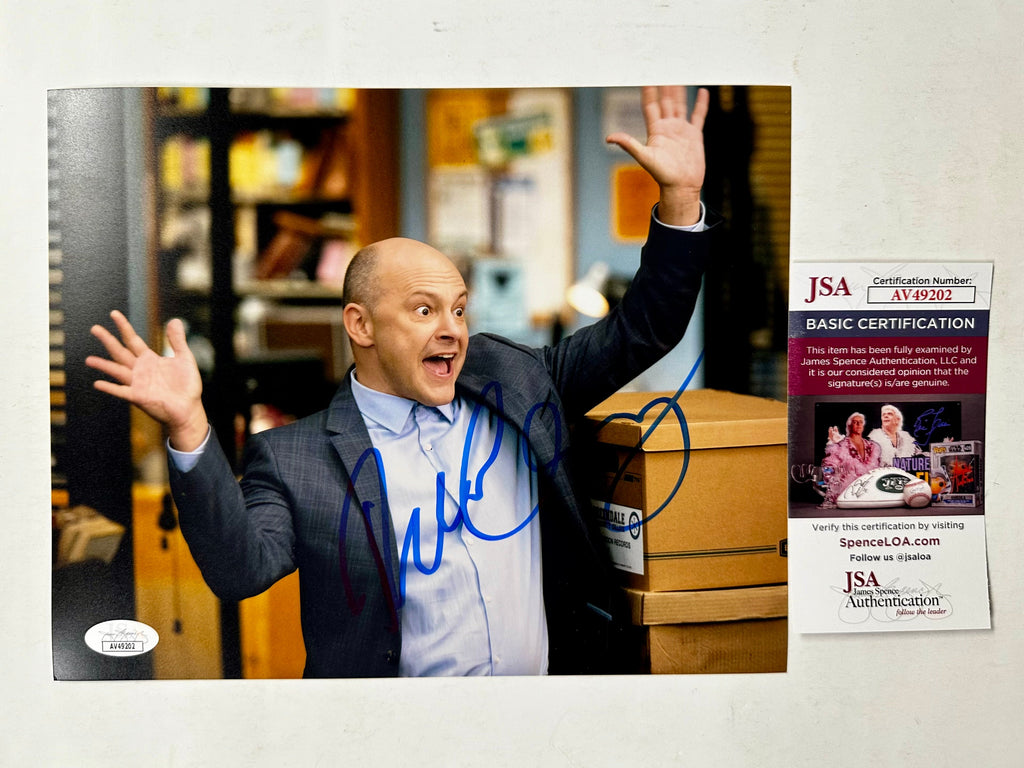 Rob Corddry Signed Joe Krutel HBO Ballers 8x10 Photo With JSA COA