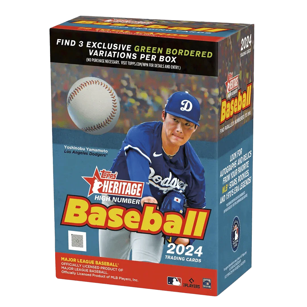 2024-topps-heritage-high-number-baseball-blaster-box-8-packs