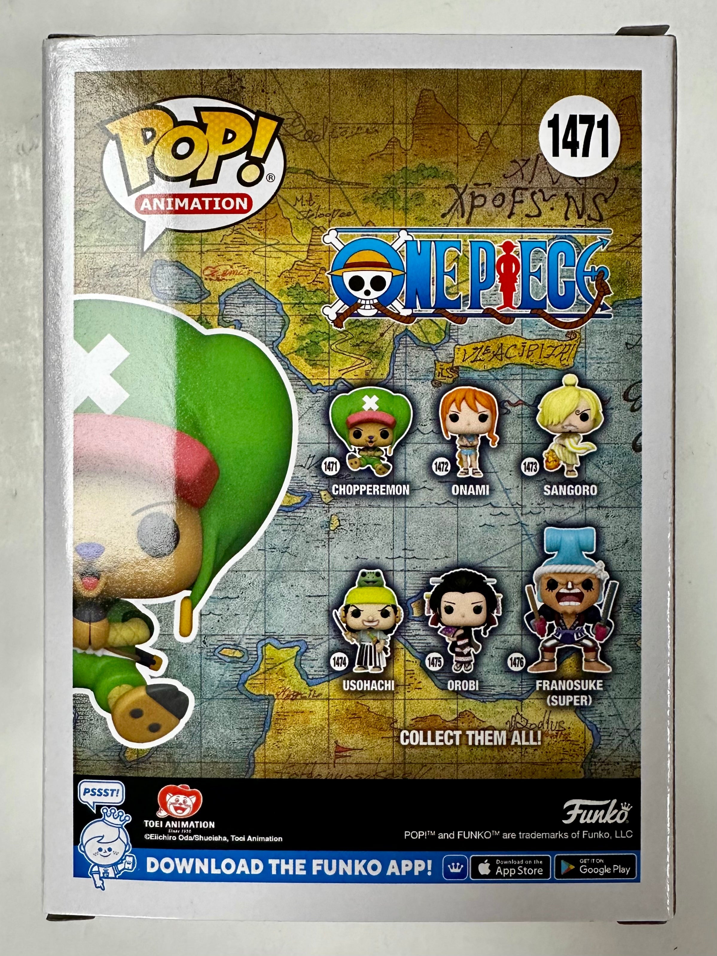 Funko Pop! Animation Choppermon #1471 One Piece 2023 Straw Hat Pirates