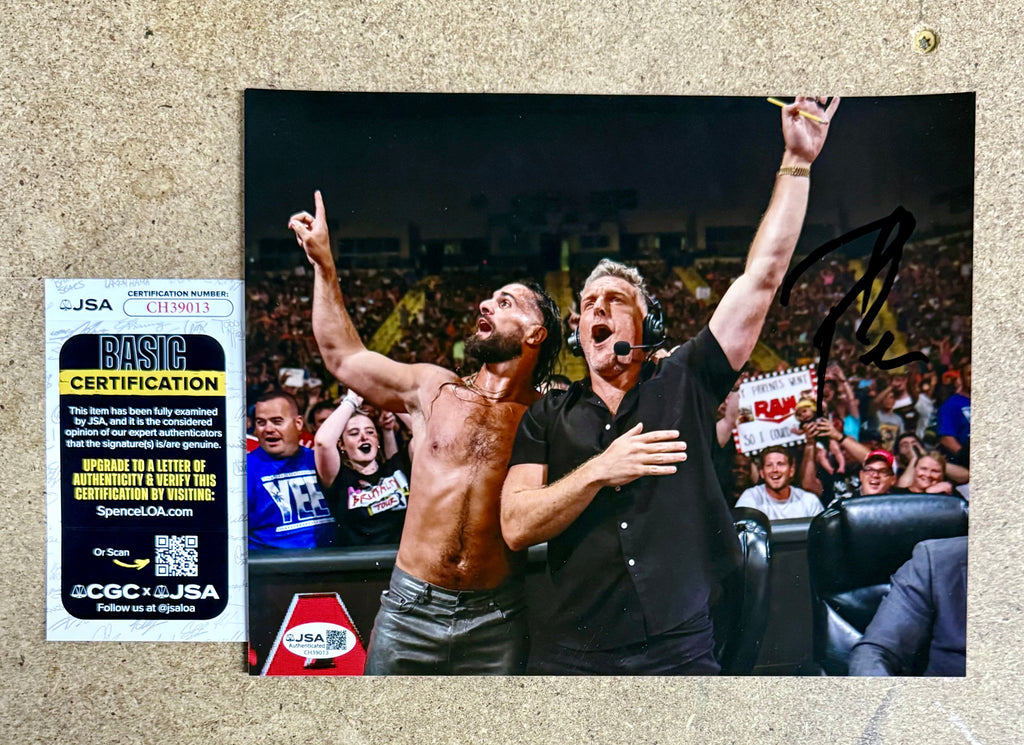 commentator-pat-mcafee-show-signed-wwe-8x10-photo-with-jsa-coa