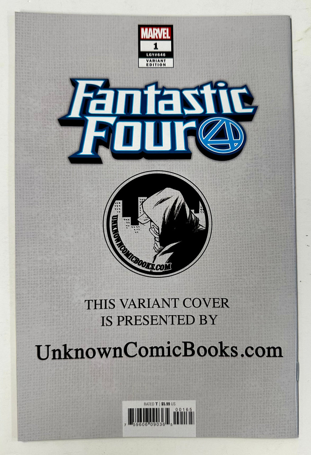 Fantastic Four #1 J Scott Campbell Exclusive Virgin Variant Marvel Comics
