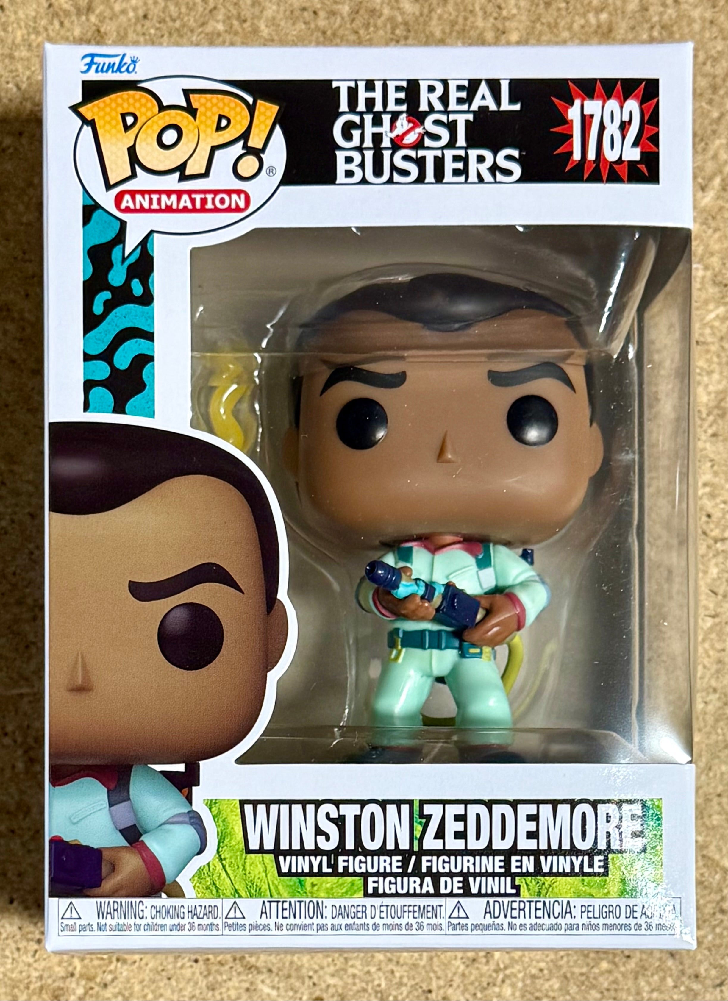 Funko Pop! Animation Winston Zeddemore #1782 The Real Ghostbusters 2024