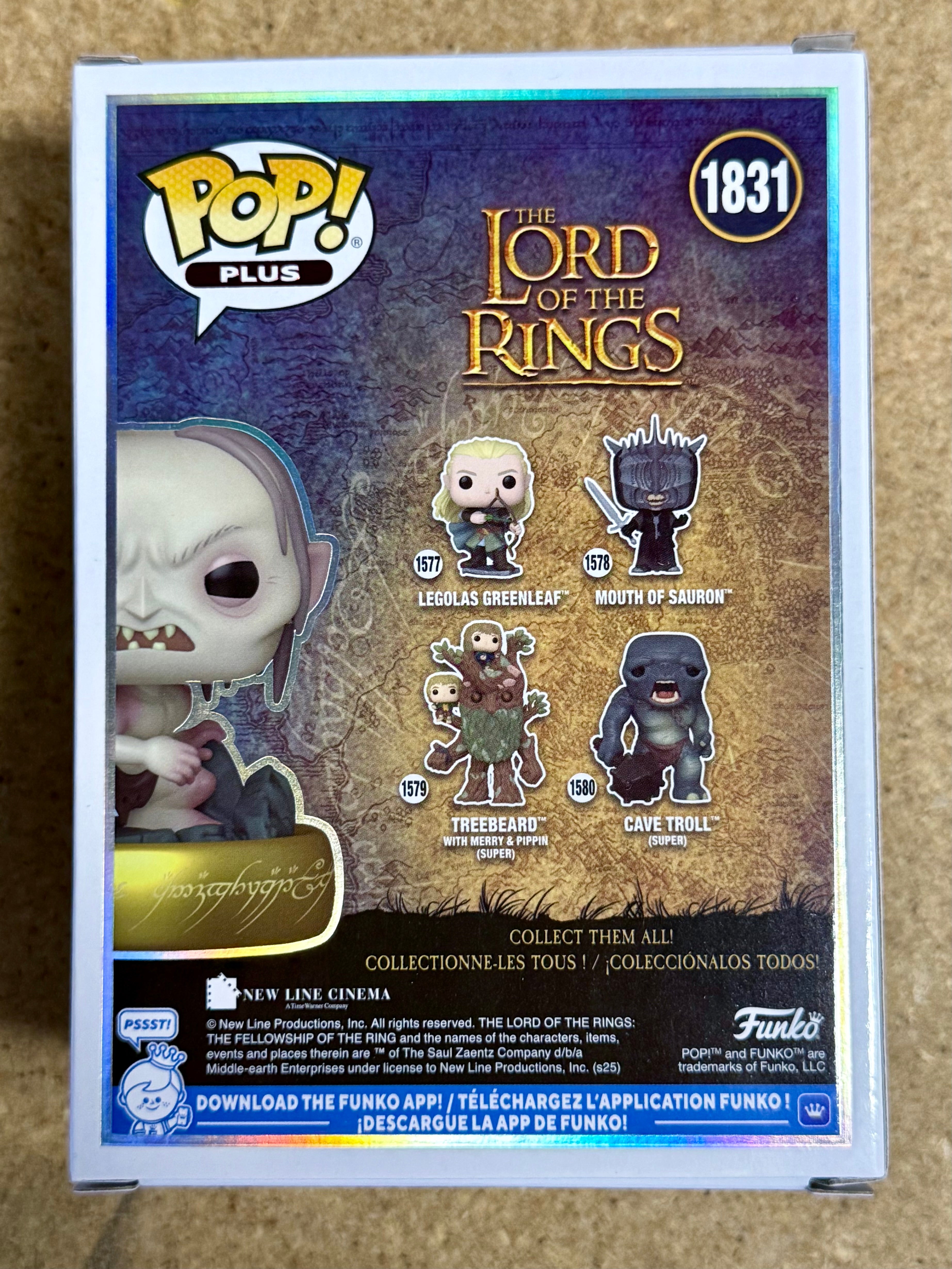 andy-serkis-signed-gollum-lord-of-the-rings-2025-funko-pop-1831-with-jsa-coa