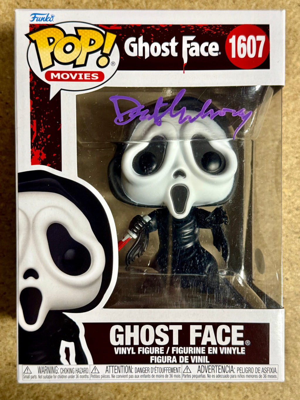 dermot-mulroney-signed-ghost-face-scream-2024-funko-pop-1607-with-jsa-coa