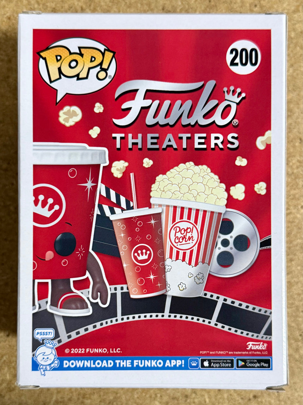 Thomas Lennon Signed Movie Theater Soda Cup Funko Pop! #200 With JSA COA