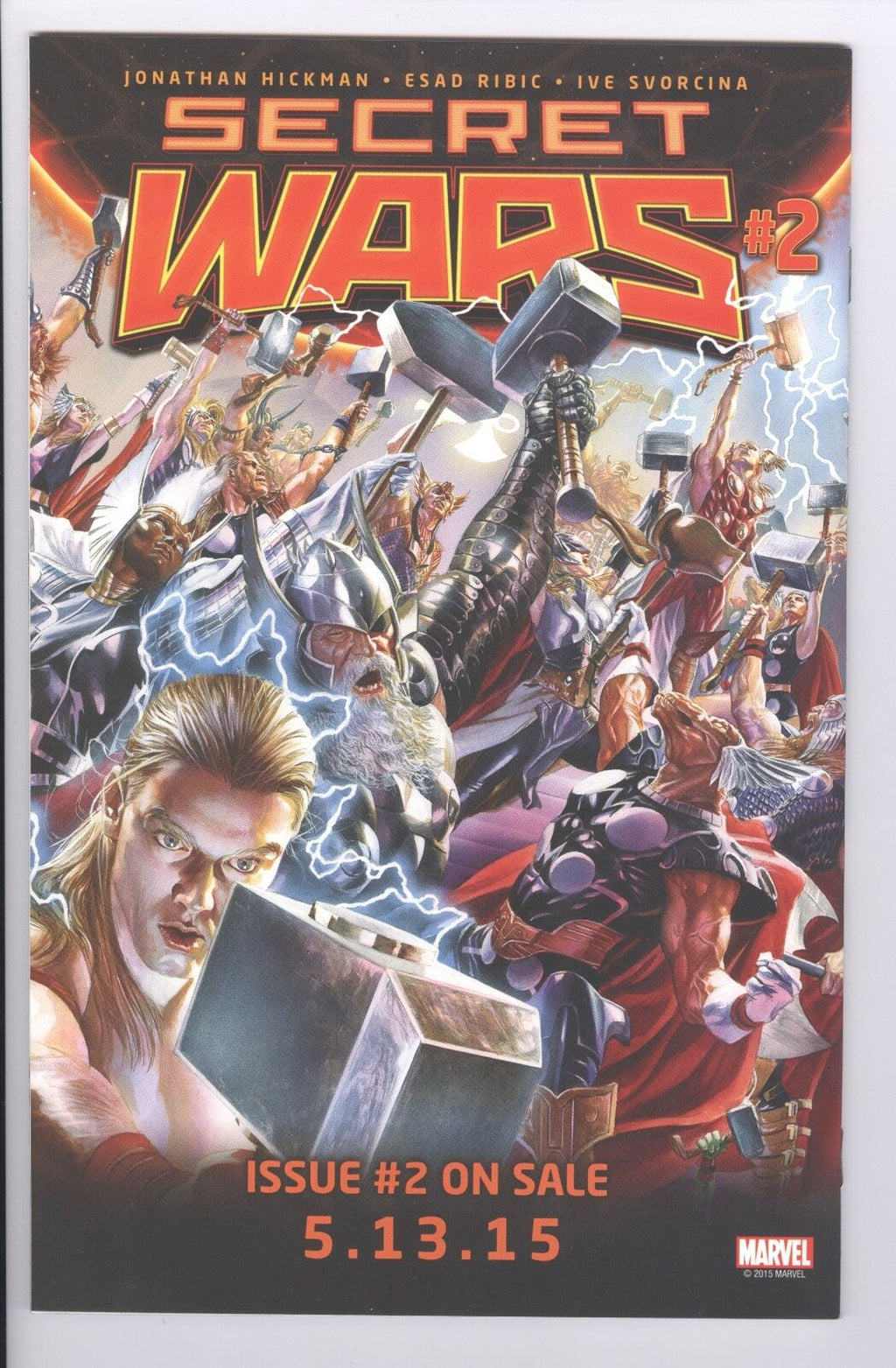 Secret Wars #1 Cover A 1st Printing Regular Alex Ross Cover Marvel Universe
