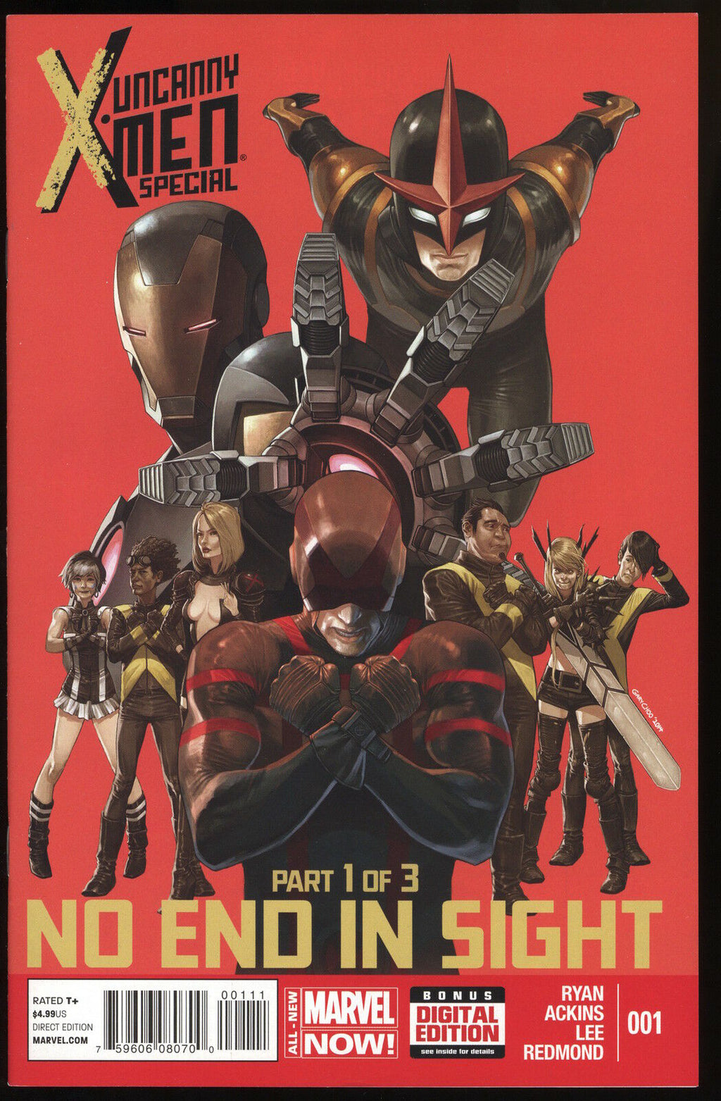 No End In Sight - Iron Man Uncanny X-Men Nova Special 1-3 Marvel Comics Avengers