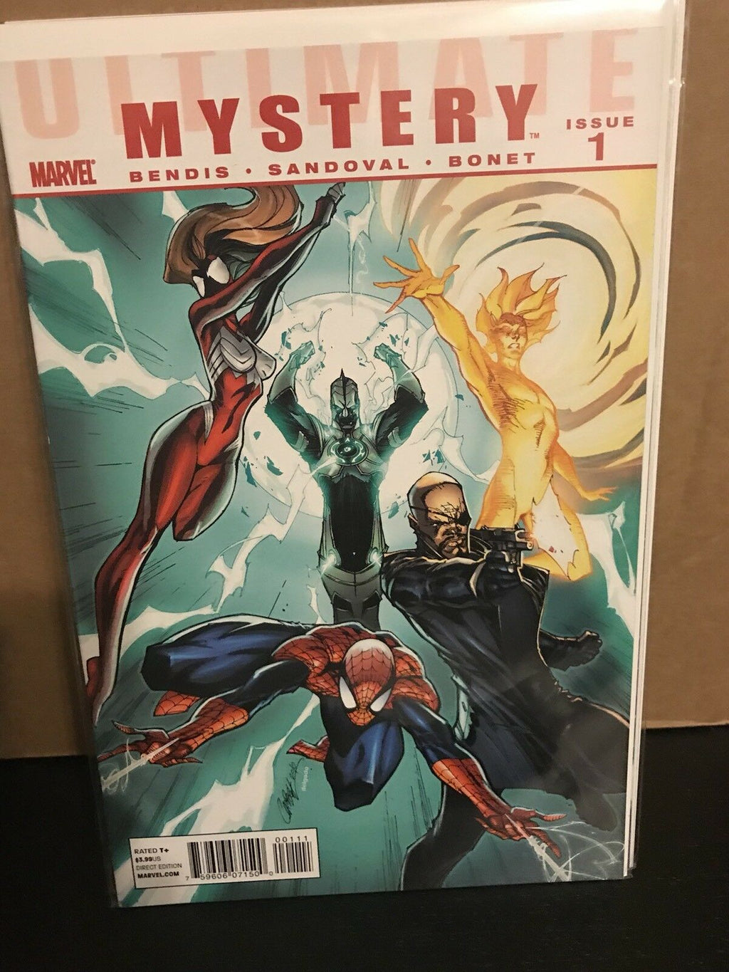 Ultimate Mystery #1 2 3 J Scott Campbell Set Of 3 Spider-Man Fury Fantastic Four