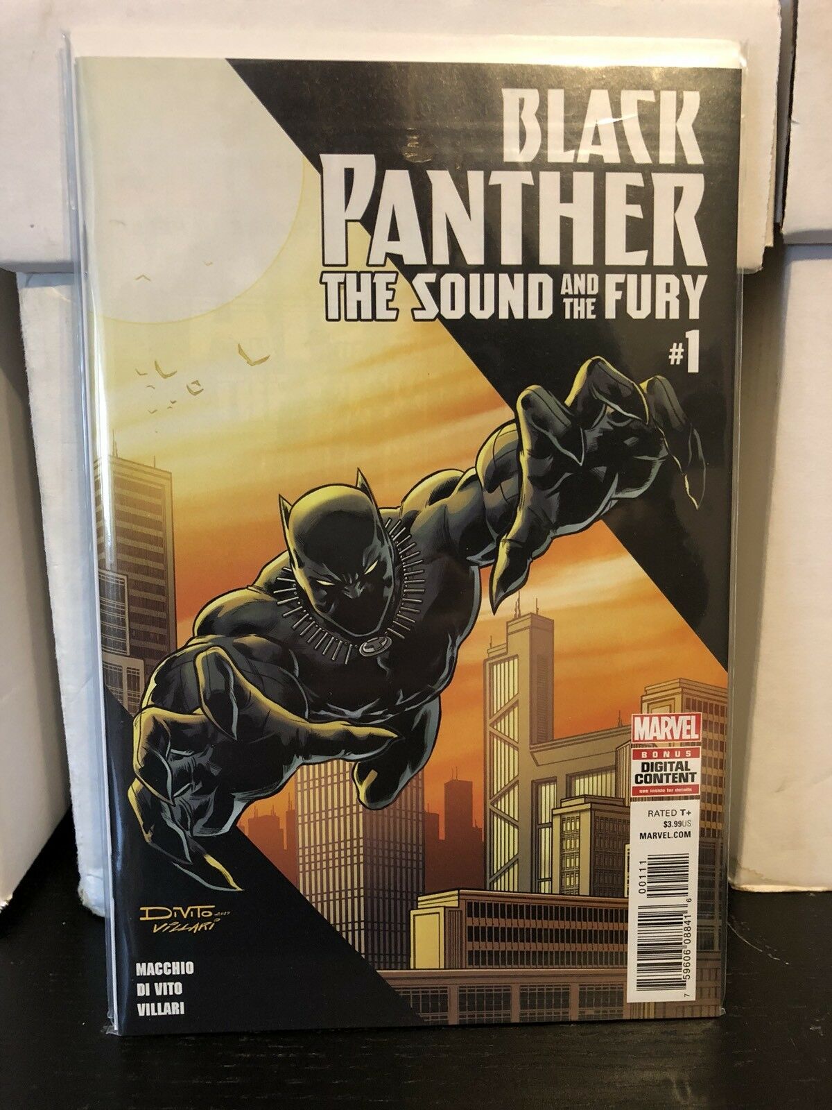 black-panther-sound-and-the-fury-1-first-issue-di-vito-art-marvel-comics-mcu