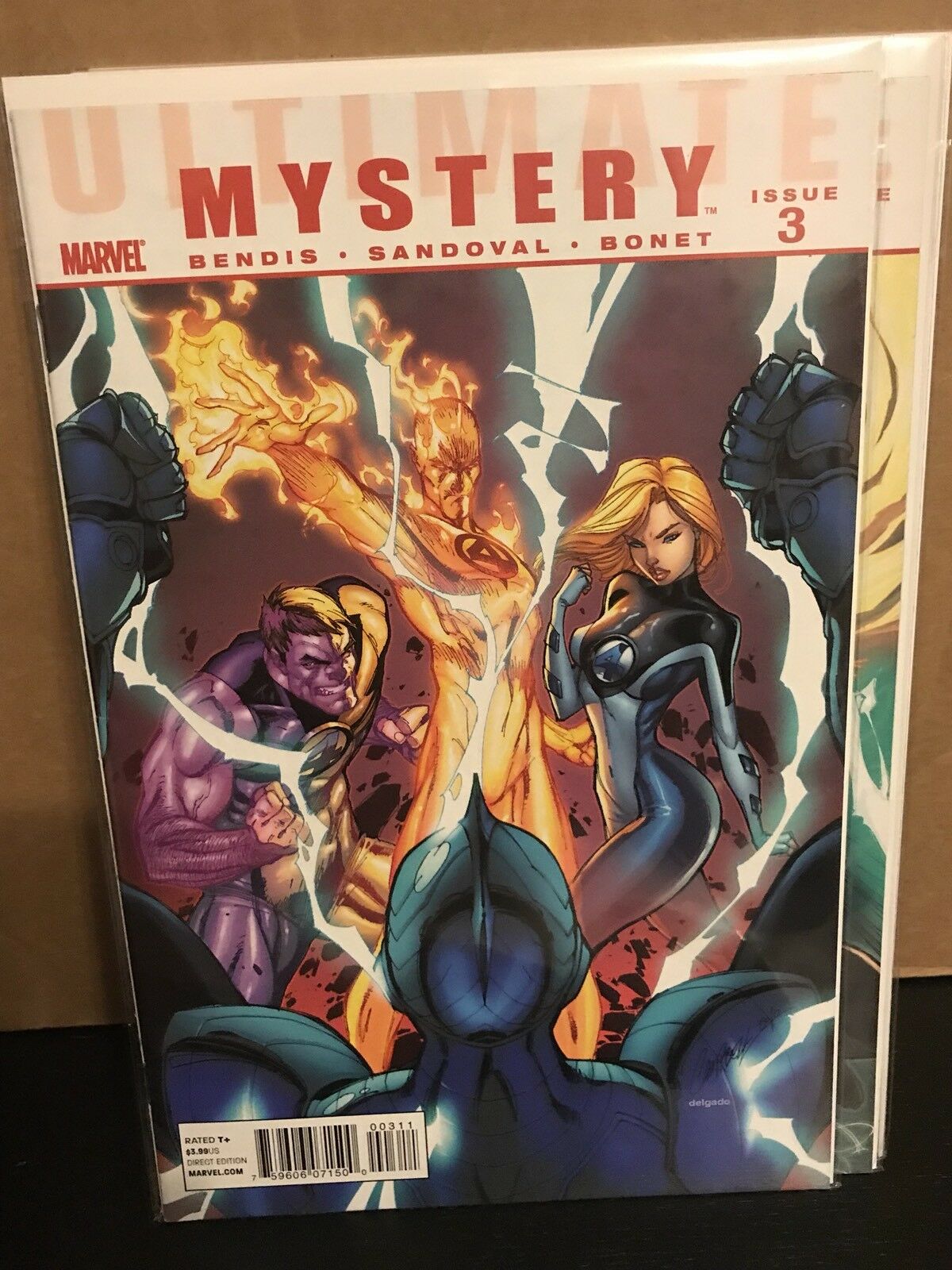 Ultimate Mystery #1 2 3 J Scott Campbell Set Of 3 Spider-Man Fury Fantastic Four