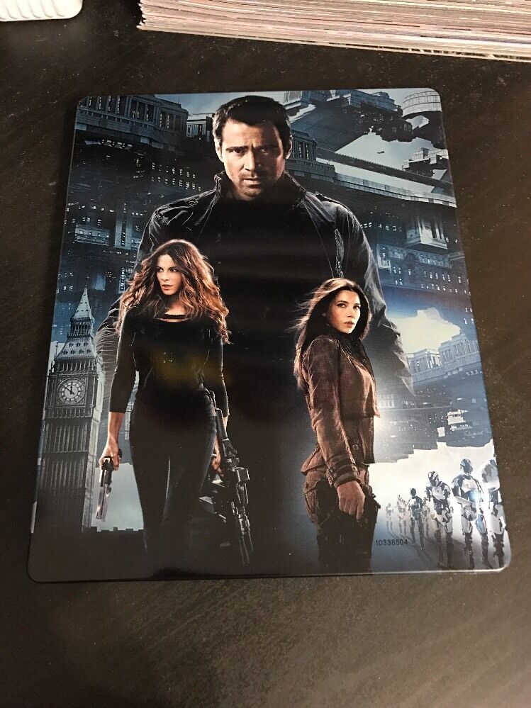Total Recall Steelbook (Blu-ray/DVD, 2012, 3-Disc) Colin Farrell jessica biel