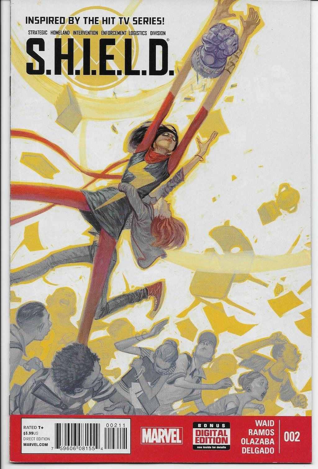 SHIELD #1 MAHMUD ASRAR YOUNG GUNS Variant Cover NM W/ Regular Covers 1 And 2