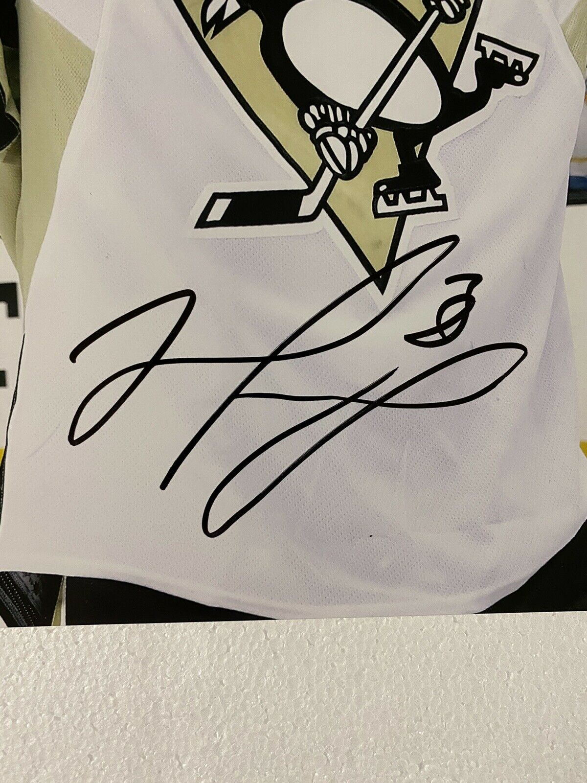 Matt Murray Pittsburgh Penguins Signed Stanley Cup 11x14 Photo With PSA/DNA COA