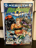 aquaman-1-andrew-hennessy-cover-dc-rebirth-comic-book-first-print-nm