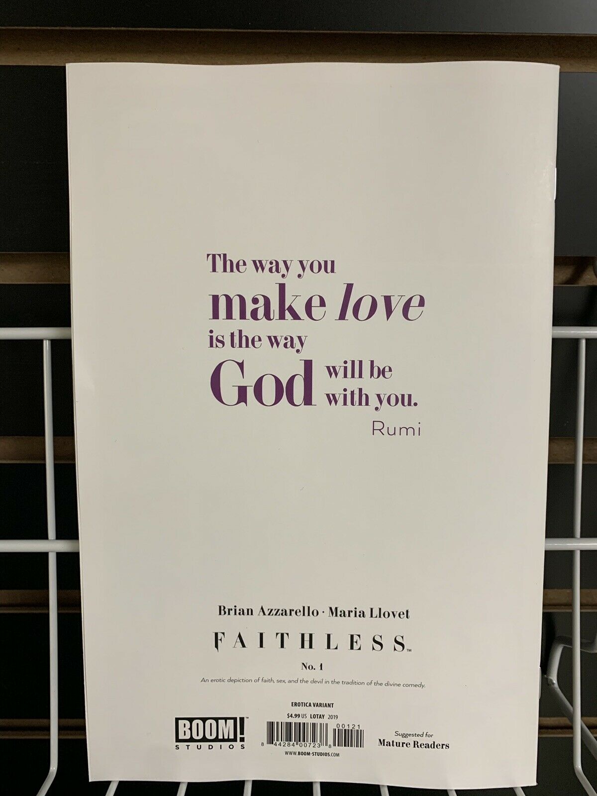 Faithless #1 Lotay Variant Boom Studios Not Polybagged UNCENSORED 2019