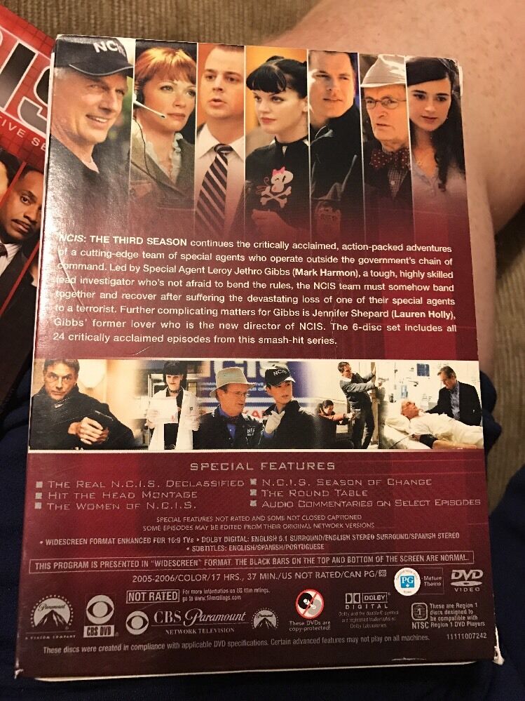 NCIS - The Complete Third Season (DVD, 2007, 6-Disc Set)