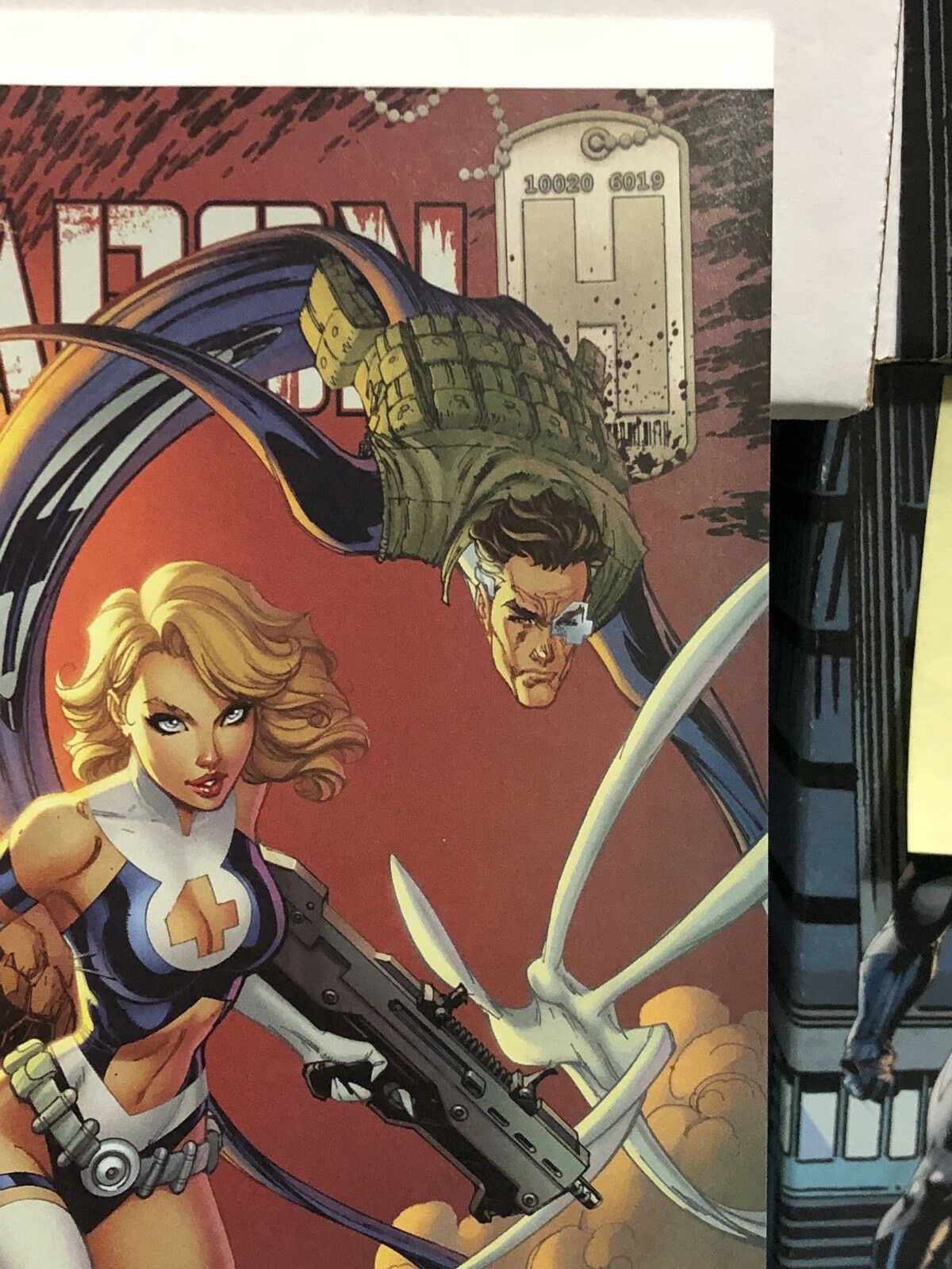 Weapon H #6 J Scott Campbell Return of the Fantastic Four Variant Marvel Torch