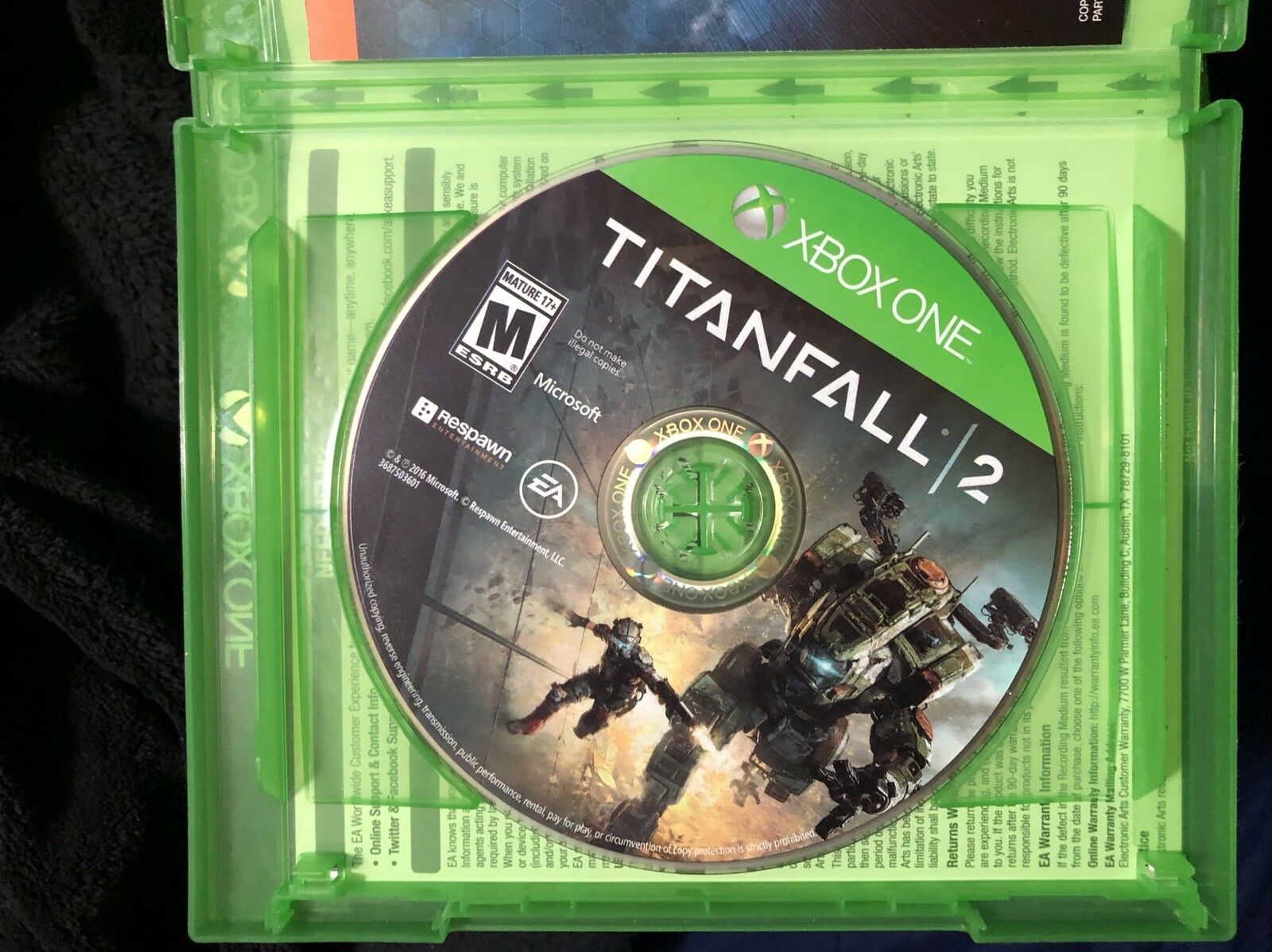 Titanfall 2 (Microsoft Xbox One, 2016)