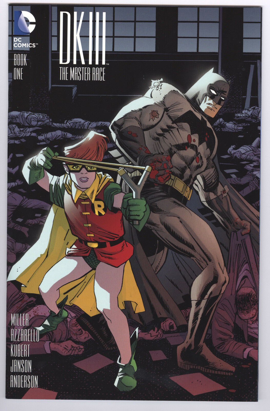 THE DARK KNIGHT III: THE MASTER RACE #1 NM KLAUS JANSON 1:25 VARIANT