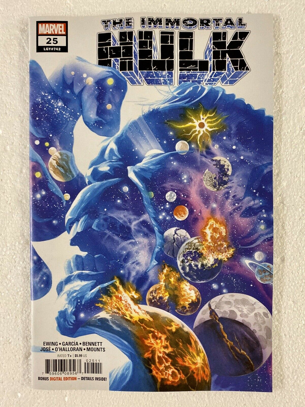 The Immortal Hulk #25 Alex Ross Cover A 2019 Marvel Comics