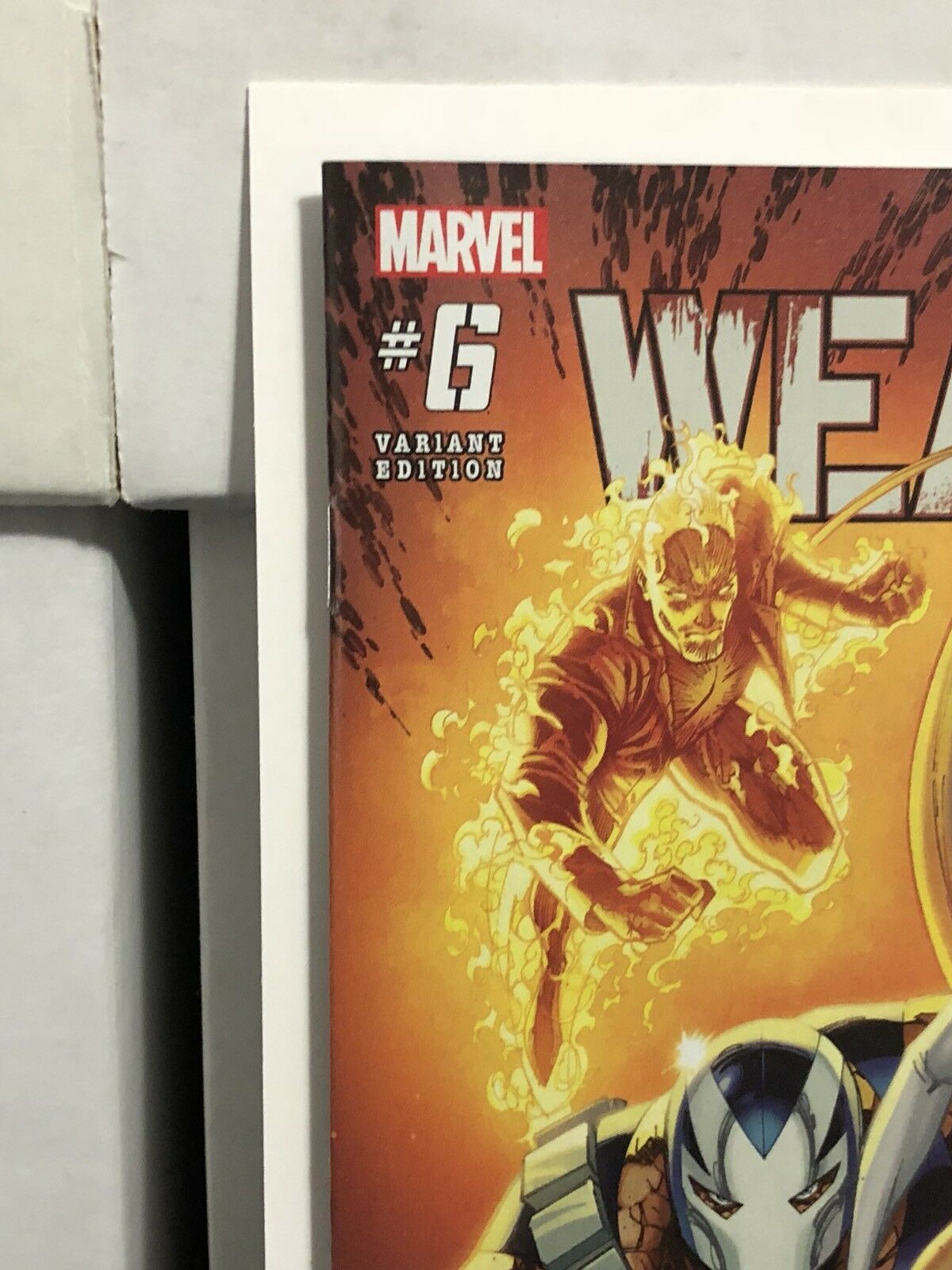 Weapon H #6 J Scott Campbell Return of the Fantastic Four Variant Marvel Torch