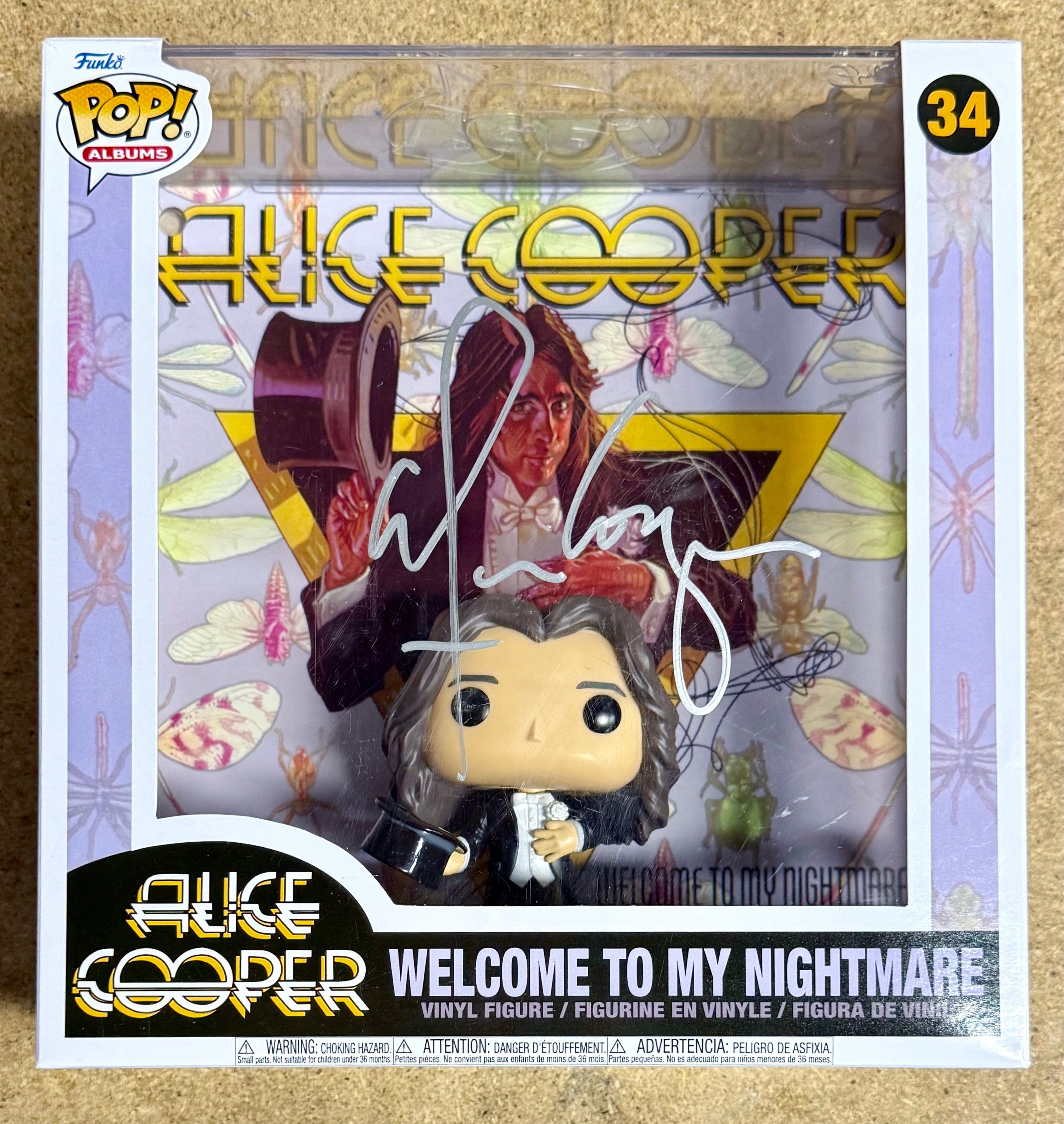 alice-cooper-signed-welcome-to-my-nightmare-funko-pop-albums-34-with-psa-coa