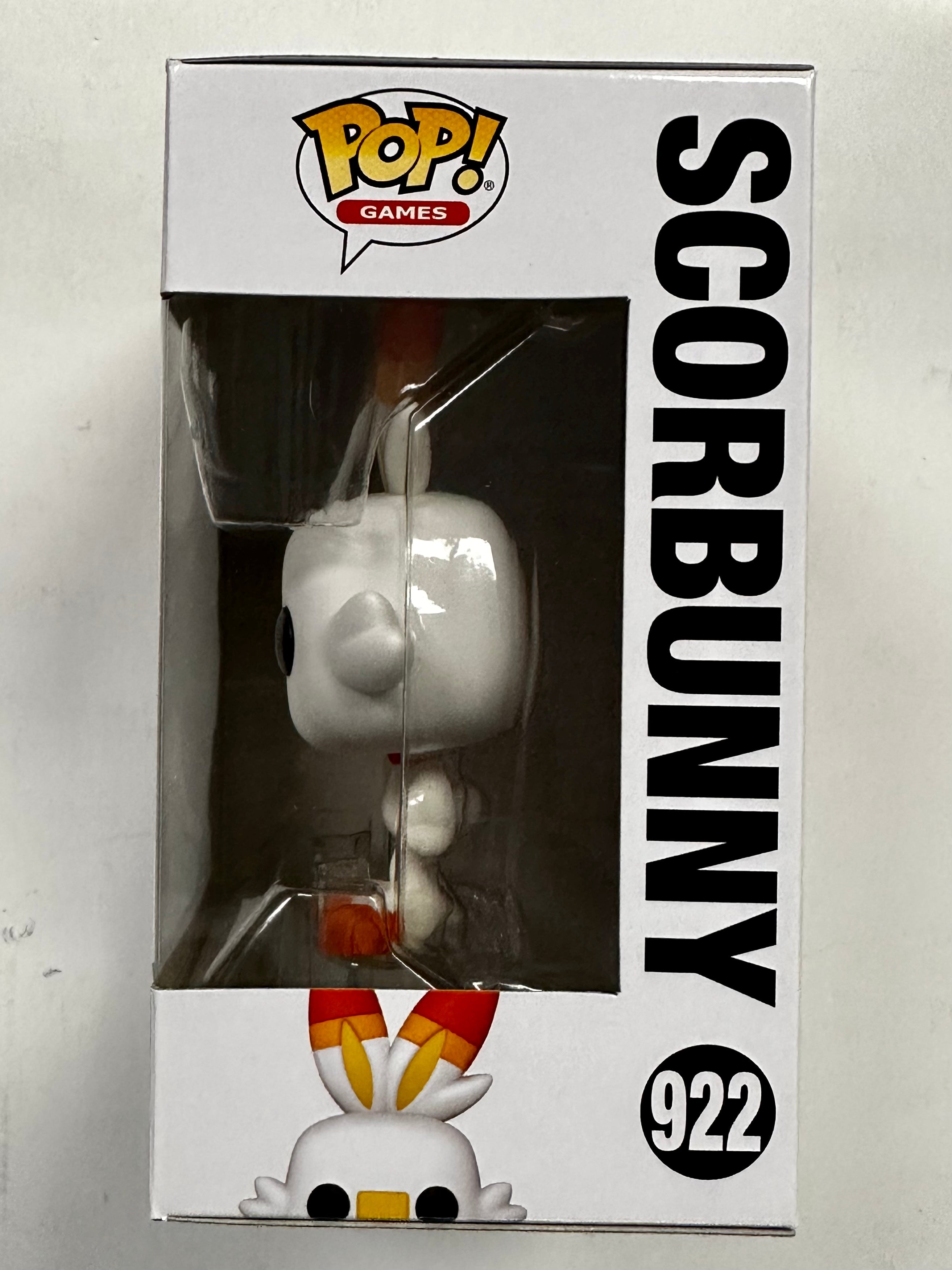 Funko Pop! Games Scorbunny #922 Fire Pokemon 2023 Starter Generation VIII