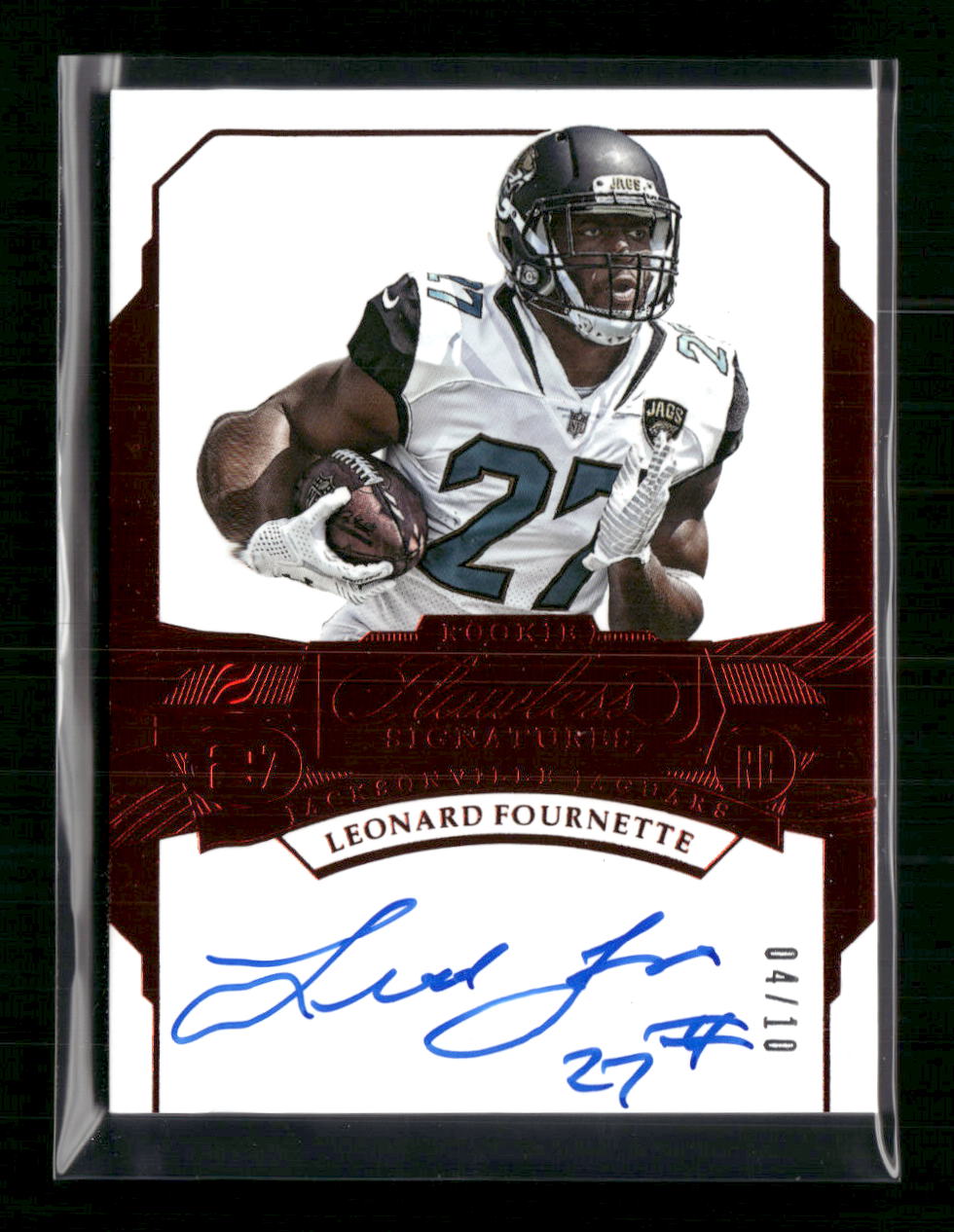 2017-panini-flawless-rookie-signatures-ruby-leonard-fournette-10-rs-lf