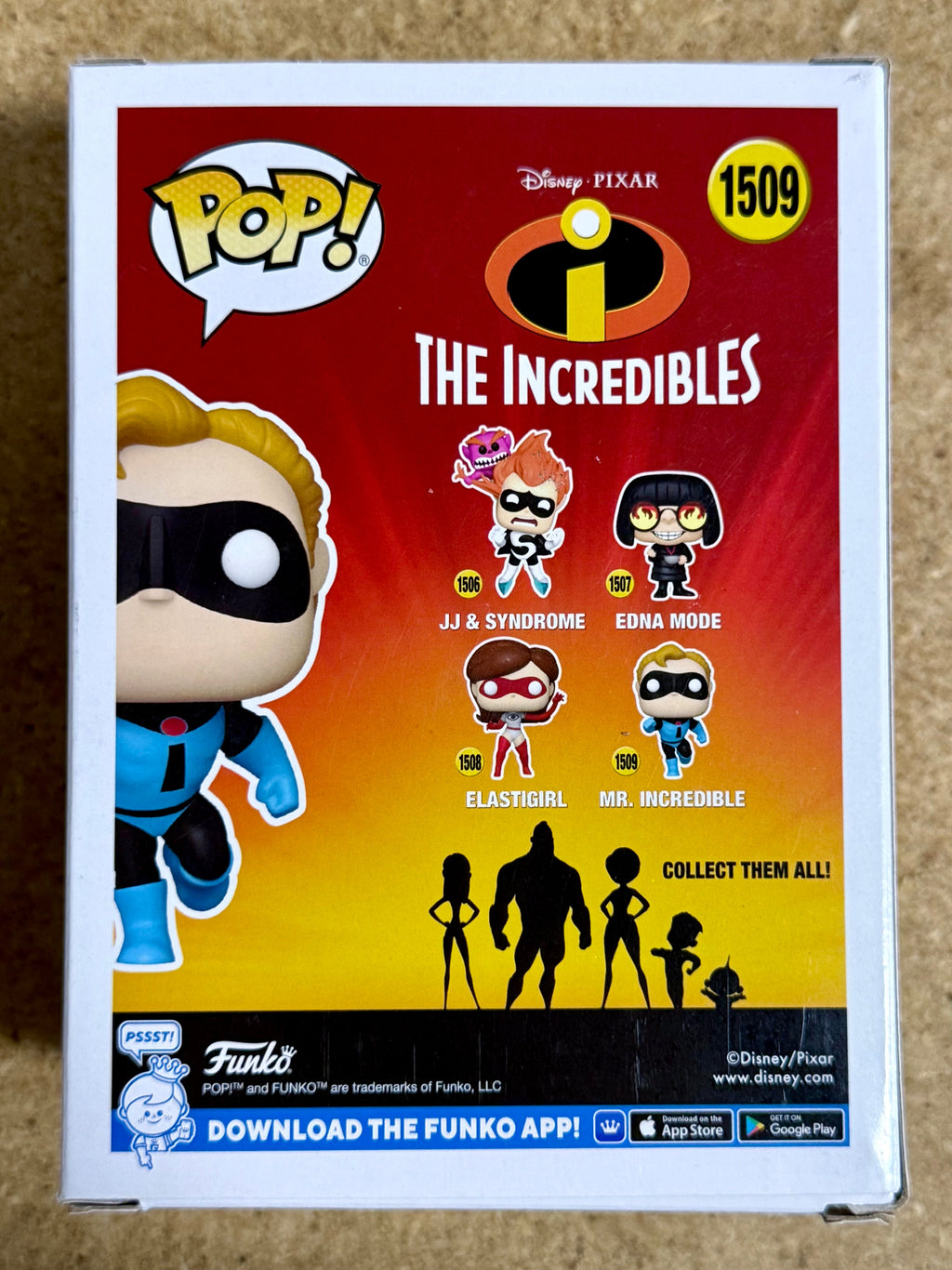 craig-t-nelson-signed-disney-mr-incredible-funko-pop-1509-with-jsa-coa